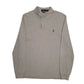Mens Beige Polo Ralph Lauren  Long Sleeve Polo Shirt