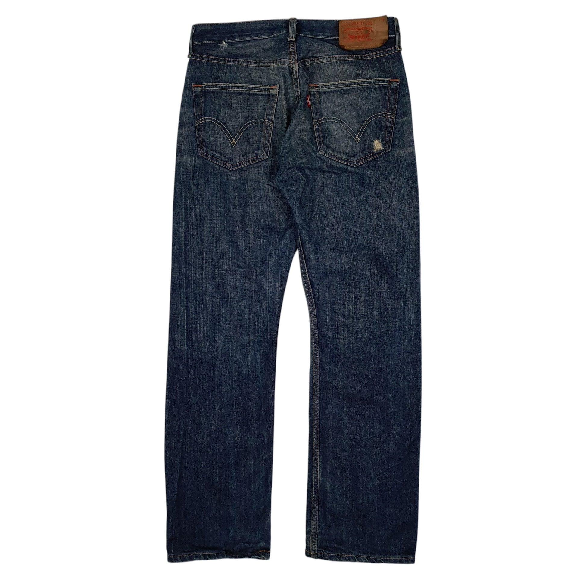 Mens Blue Levis  Full Zip Jeans