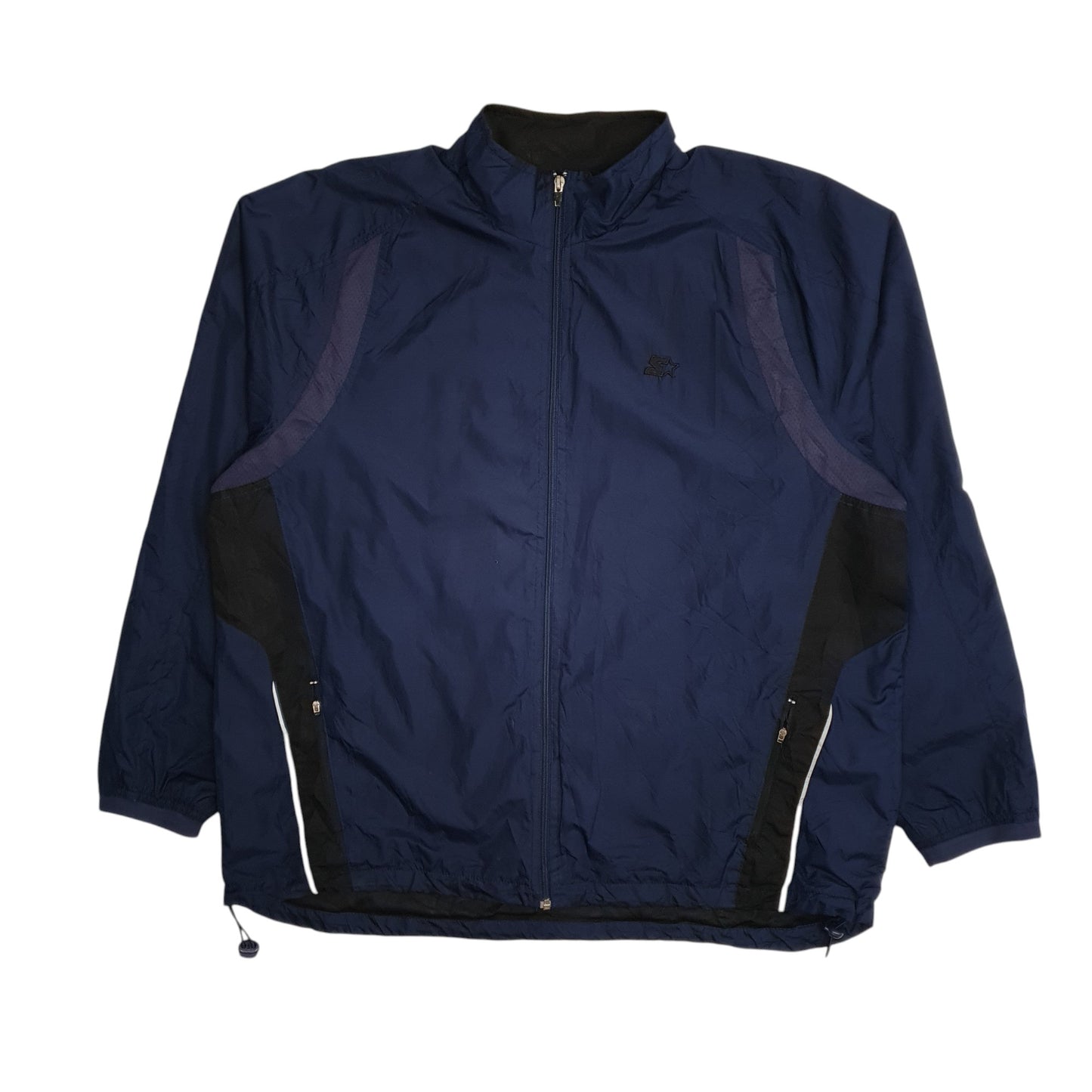 Mens Navy Starter   Coat