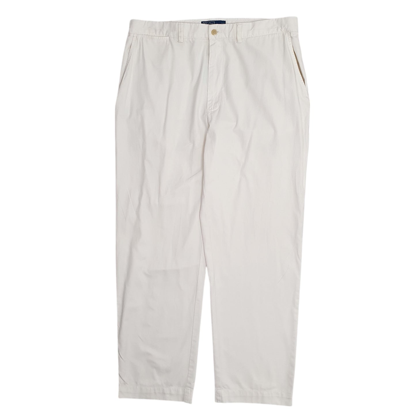 Mens White Polo Ralph Lauren  Chino Trousers