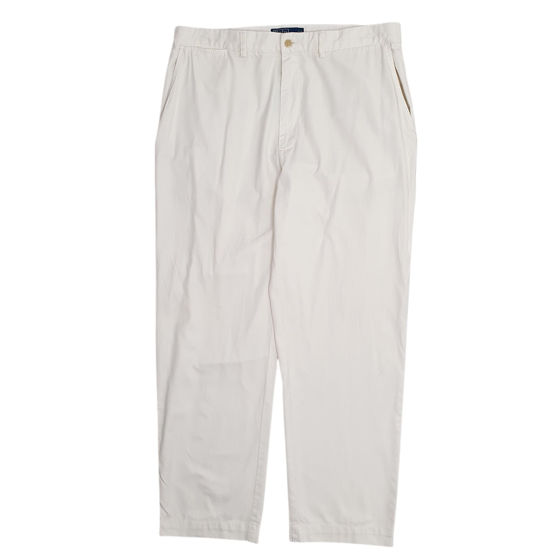 Mens White Polo Ralph Lauren  Chino Trousers