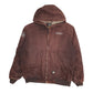 Mens Brown Berne Active Hoodie  Coat