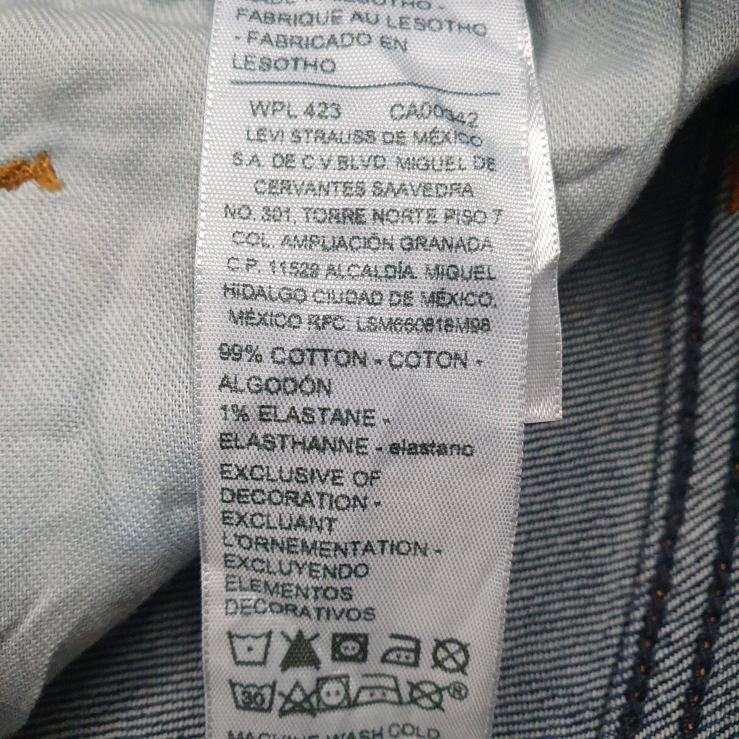 Mens Blue Levis   Jeans