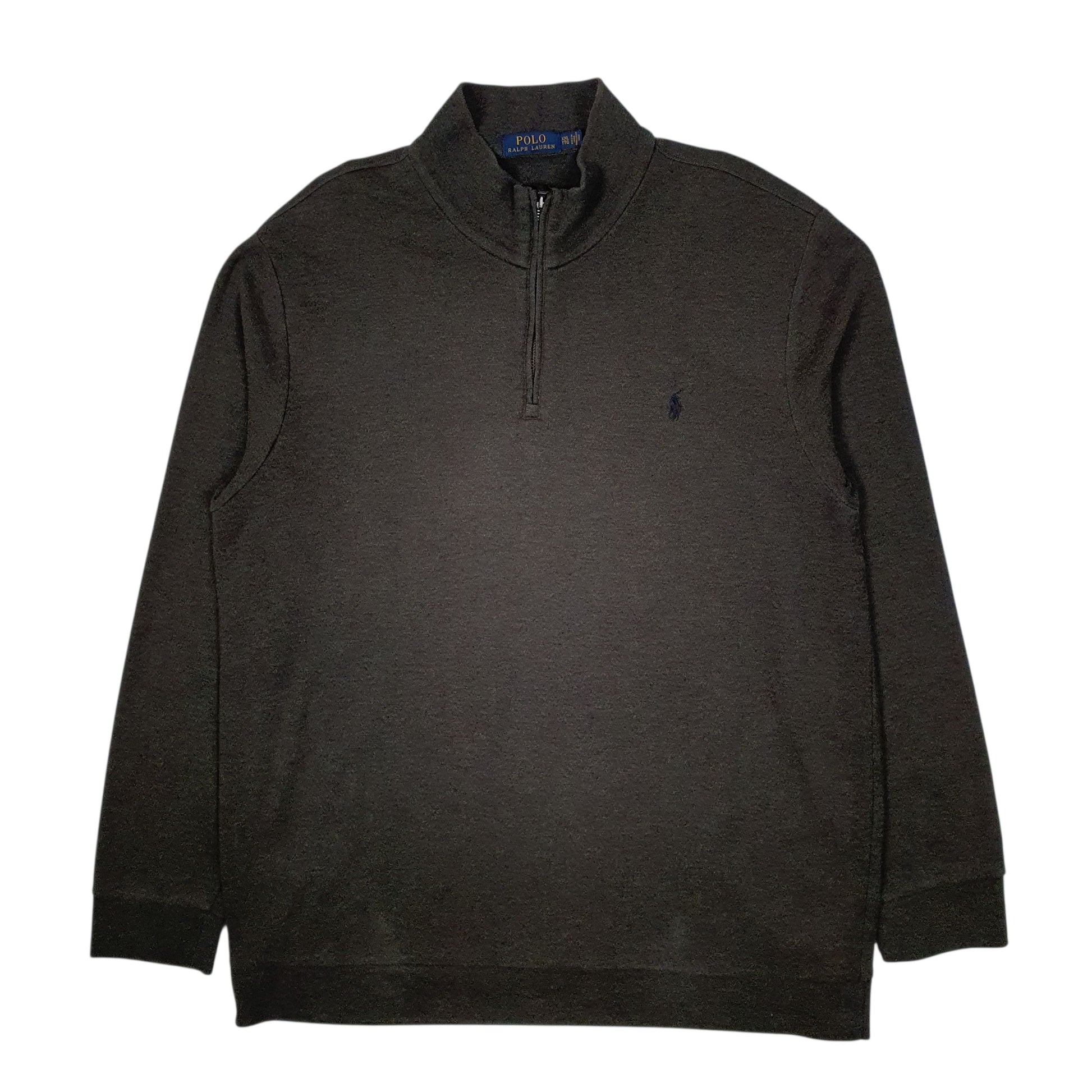 Mens Green Polo Ralph Lauren  Quarter Zip Jumper