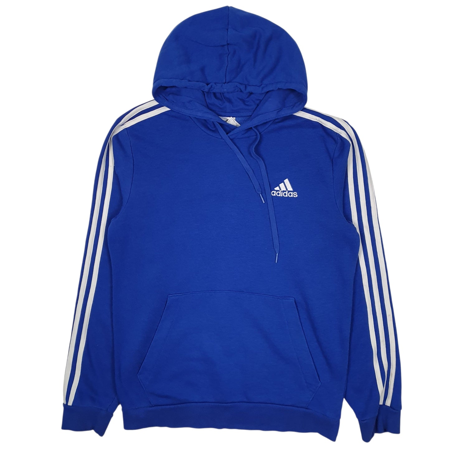 Mens Blue Adidas  Hoodie Jumper