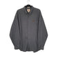 Mens Grey Woolrich Sportsman Chamois Long Sleeve Shirt