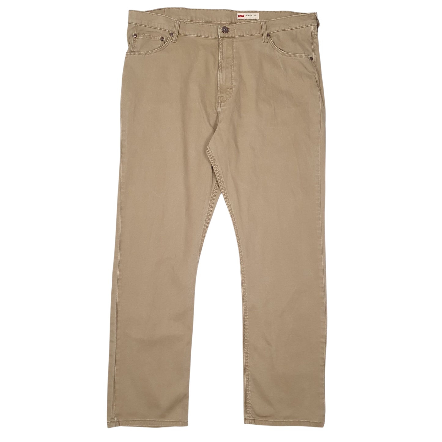 Mens Brown Wrangler  Slim JeansW44 L30