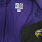 Mens Black Logo Athletic NFL Minnesota Vikings Vintage 90s Full Zip Coat