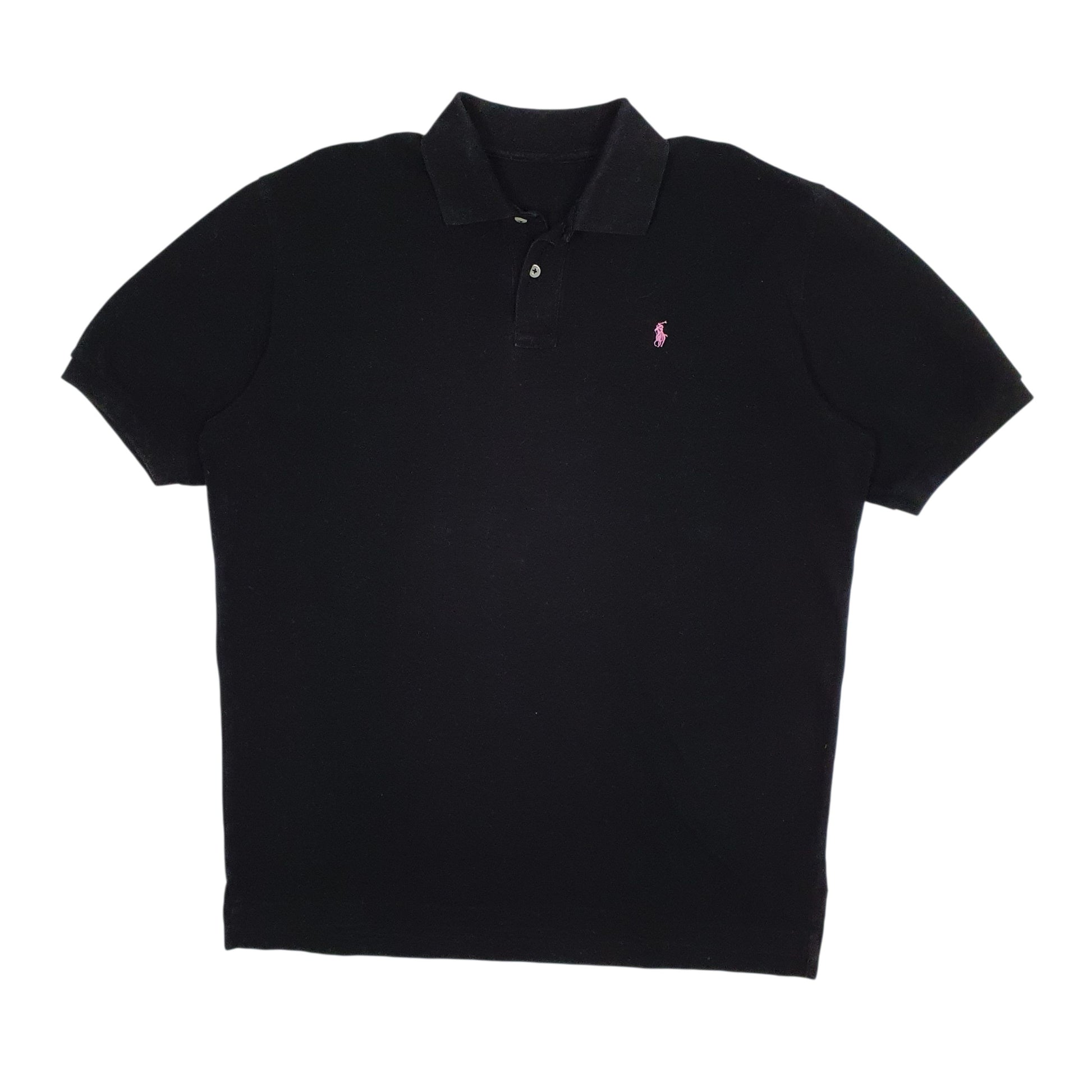 Mens Black Polo Ralph Lauren  Short Sleeve Polo Shirt
