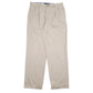 Mens Beige Tommy Hilfiger Pleated Chino Trousers