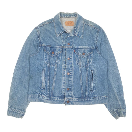 Mens Blue Levis Vintage 90s Type 3 Trucker  Coat