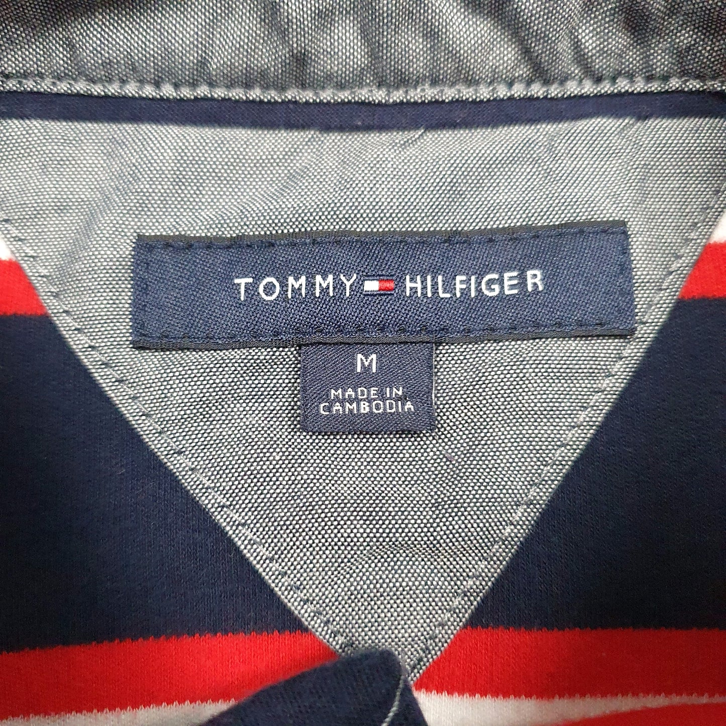 Mens Navy Tommy Hilfiger   Polo Shirt
