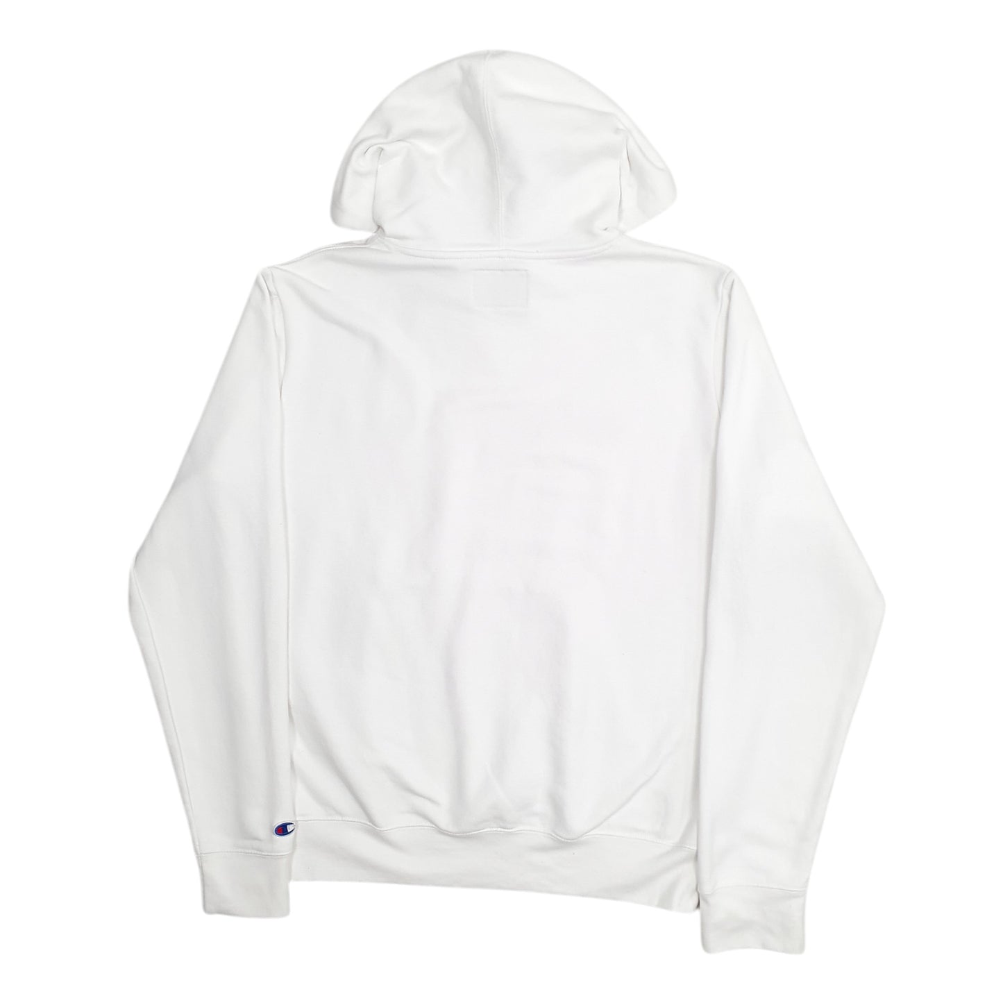Mens White Champion  Hoodie Jumper