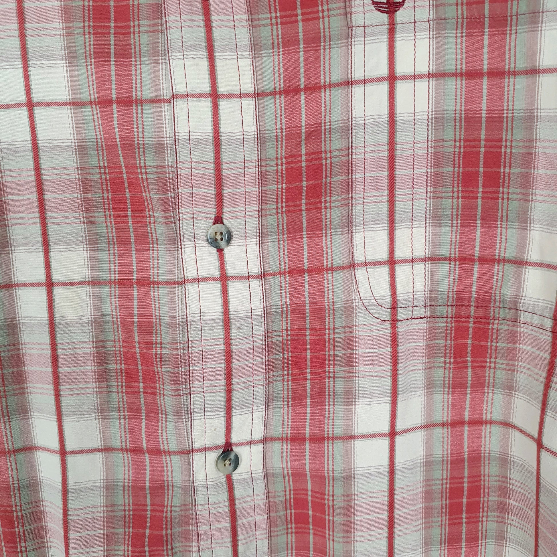 Mens Red Timberland   Shirt