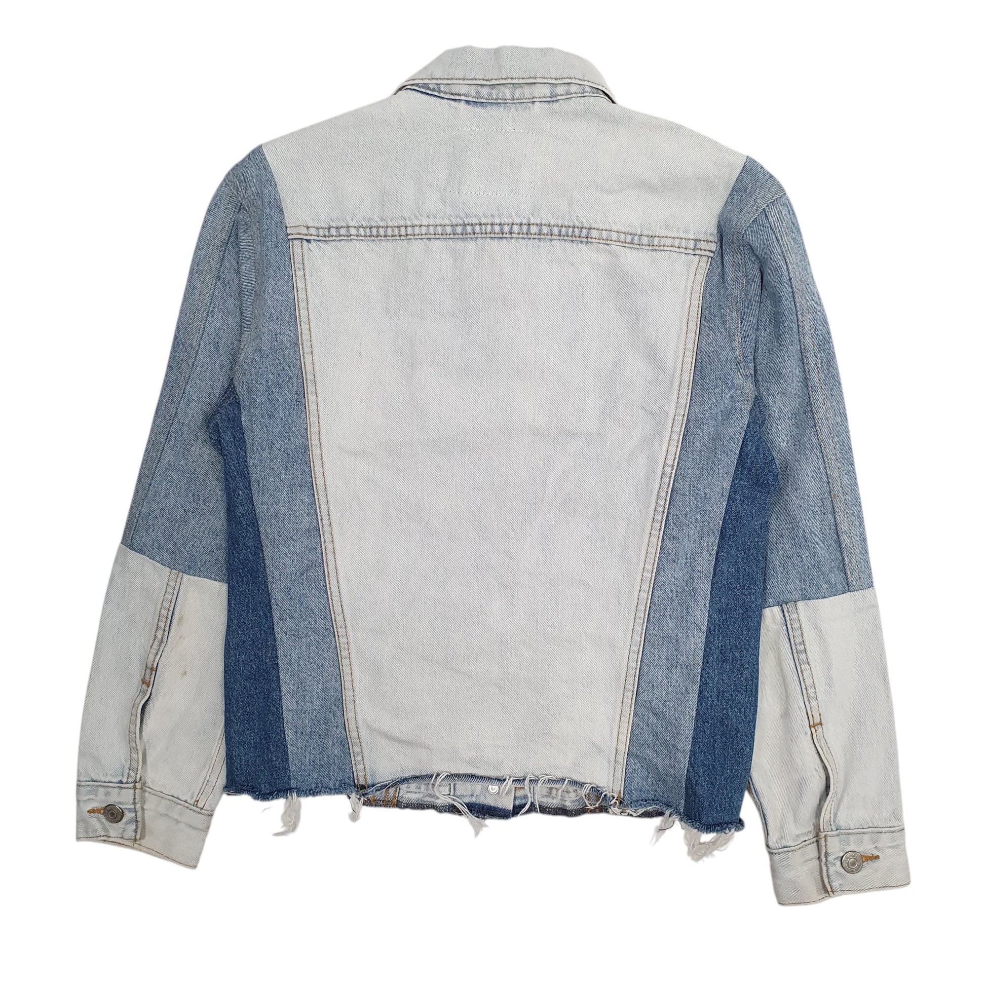 Womens Blue Levis  Hoodie Coat