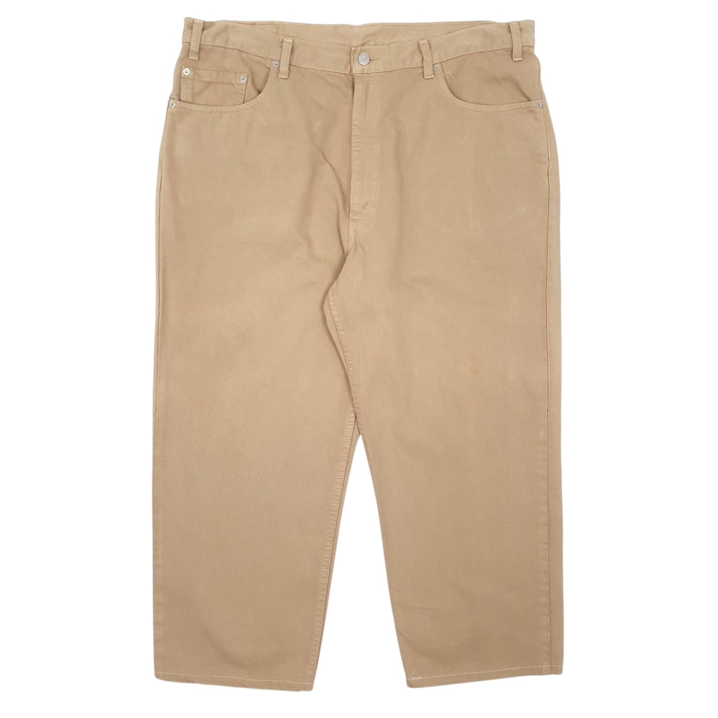 Mens Beige Levis Vintage 90s Made In USA 550 JeansW40 L25