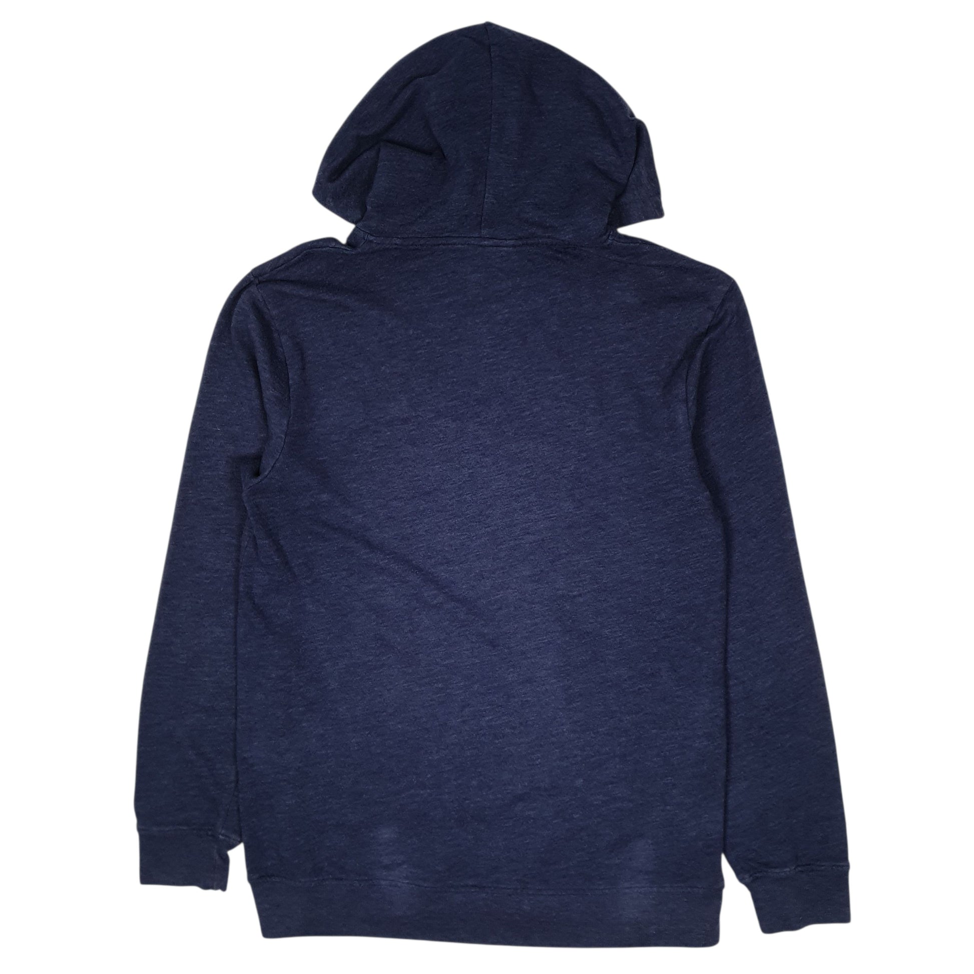 Mens Navy Calvin Klein Lightweight Hoodie Jumper