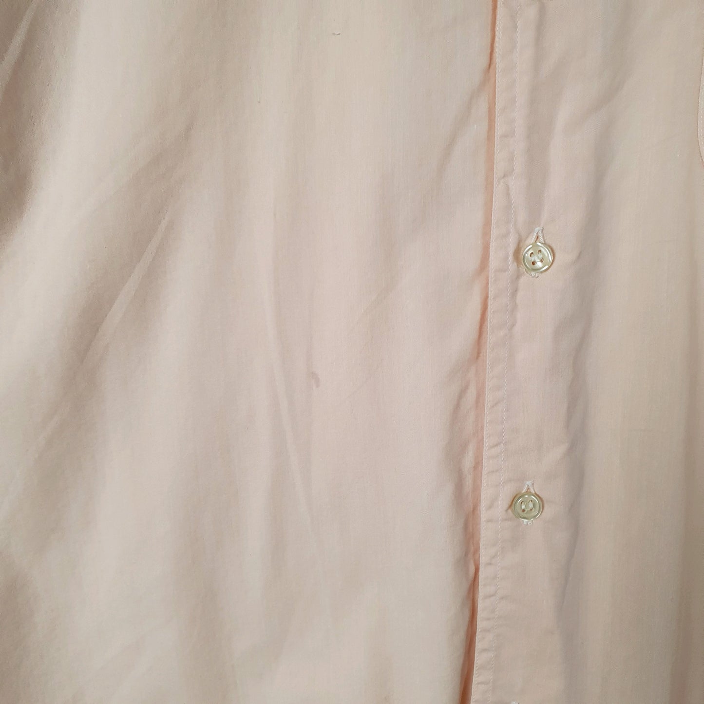 Mens Pink Burberry Vintage 90s  Shirt