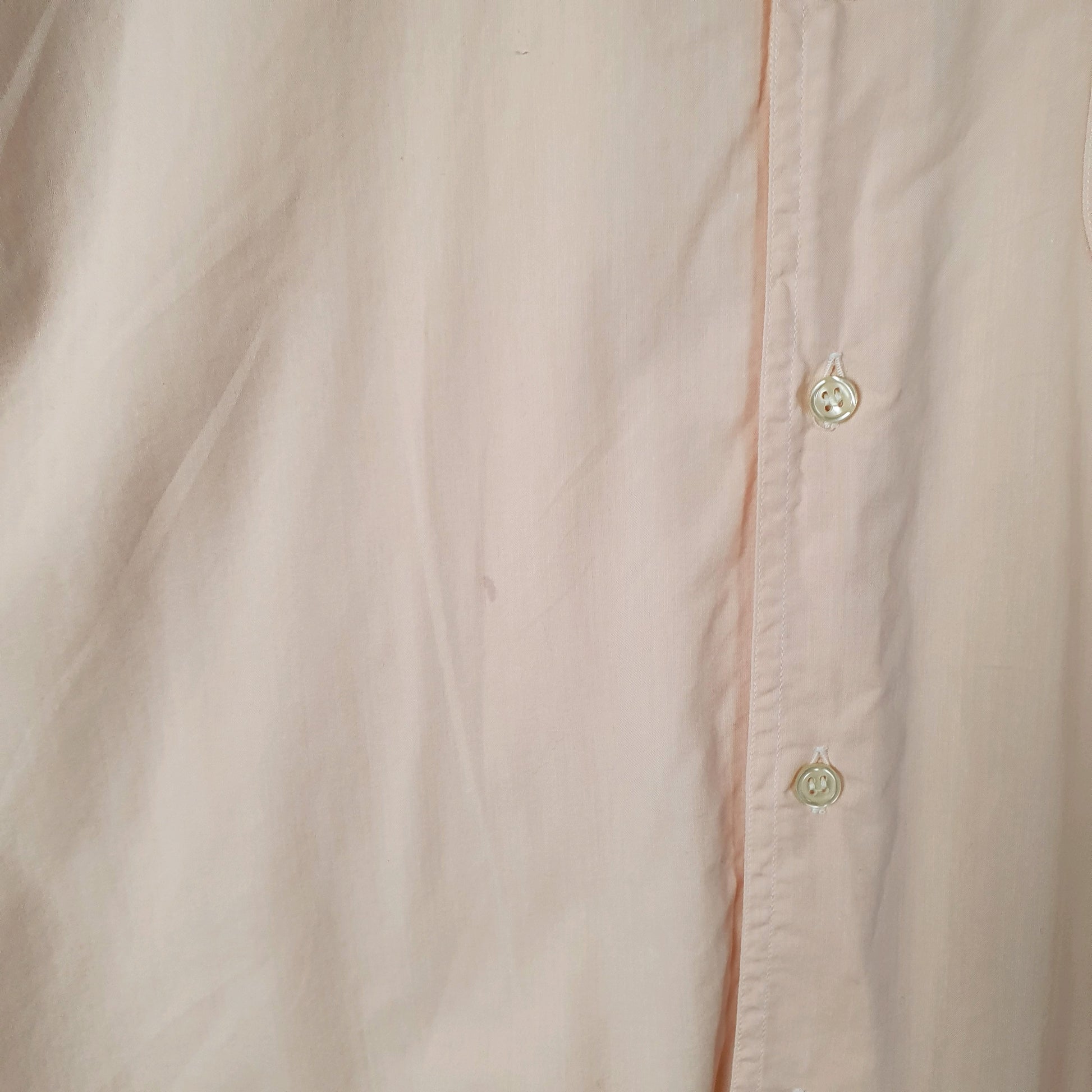 Mens Pink Burberry Vintage 90s  Shirt