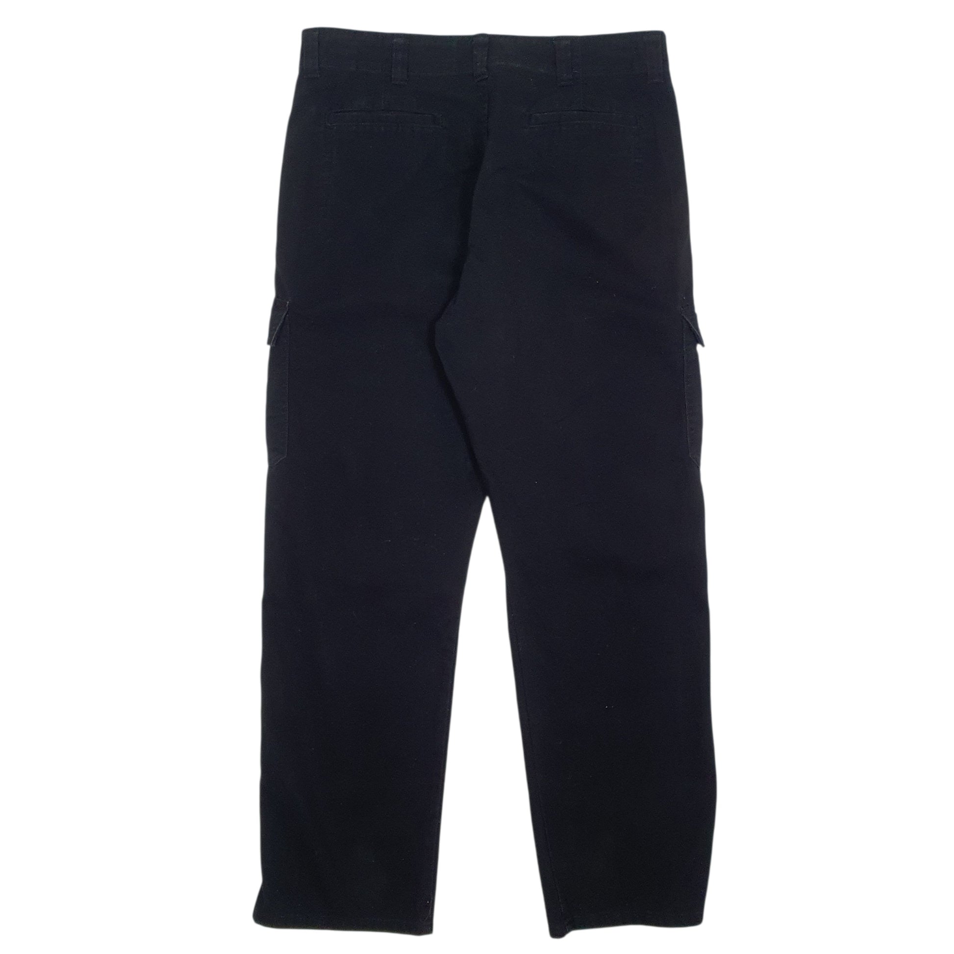 Mens Black Wrangler   Trousers