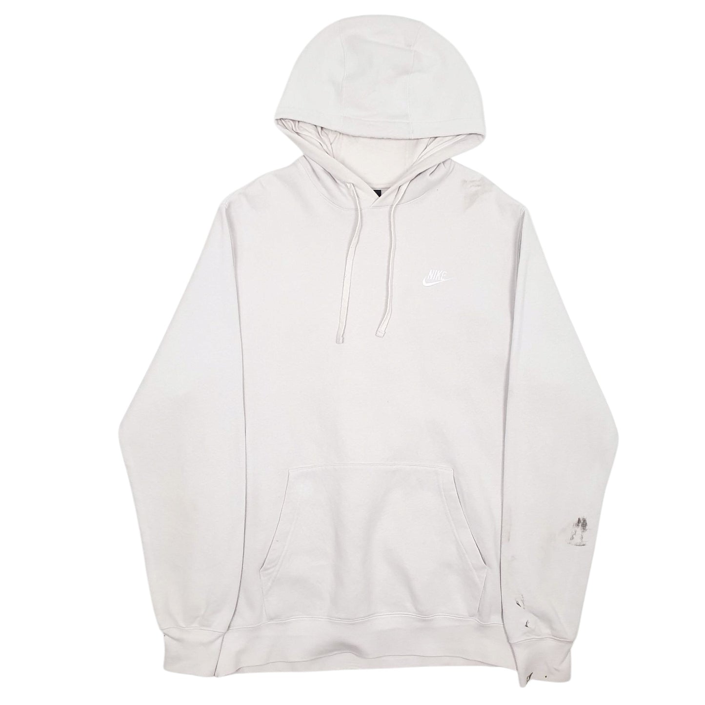 Mens White Nike  Hoodie Jumper