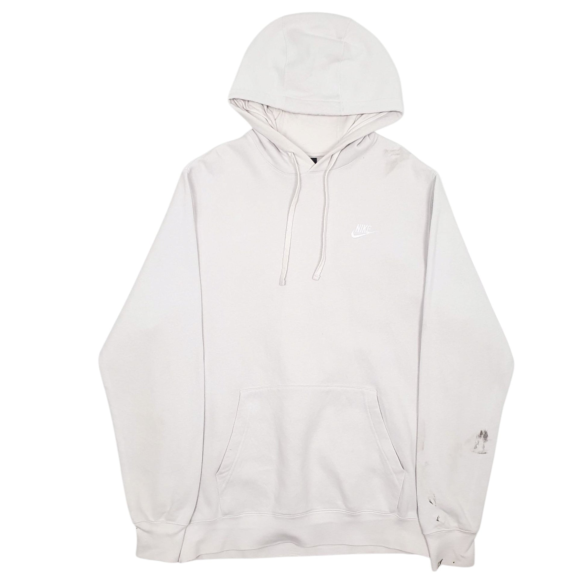 Mens White Nike  Hoodie Jumper