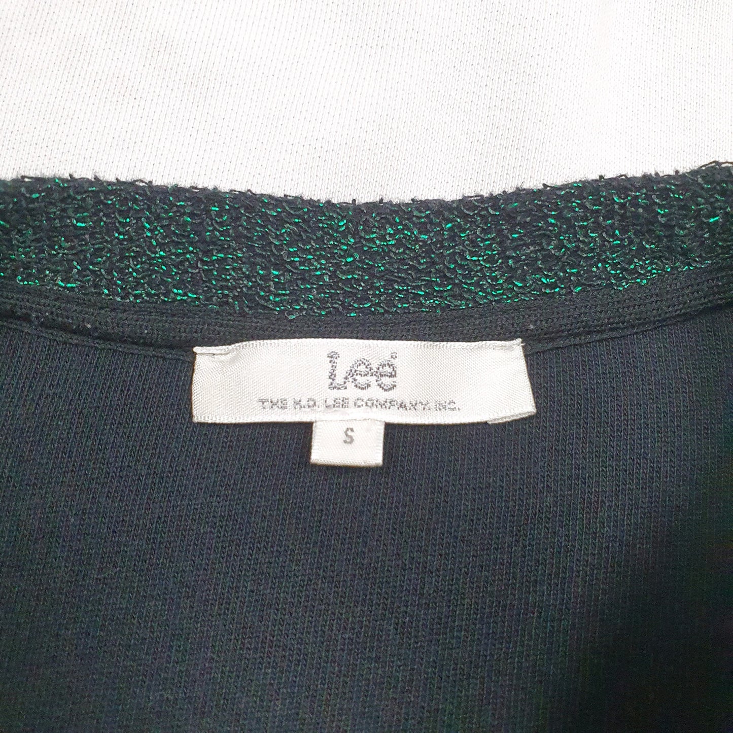 Womens White Lee  Crewneck Jumper