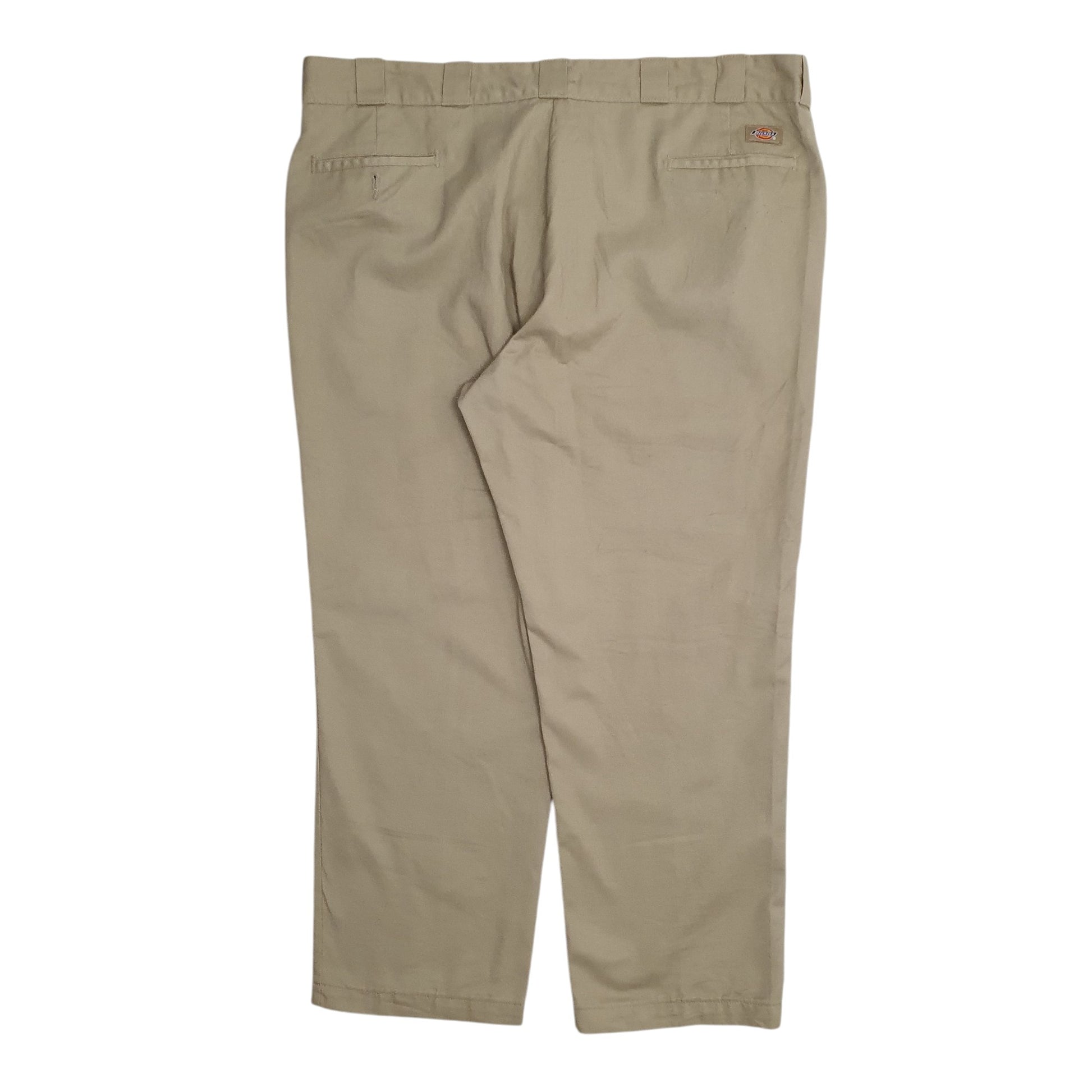 Mens Beige Dickies 874 Original Fit Workwear  Trousers