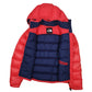 Womens Red The North Face Nuptse Hooded  Coat
