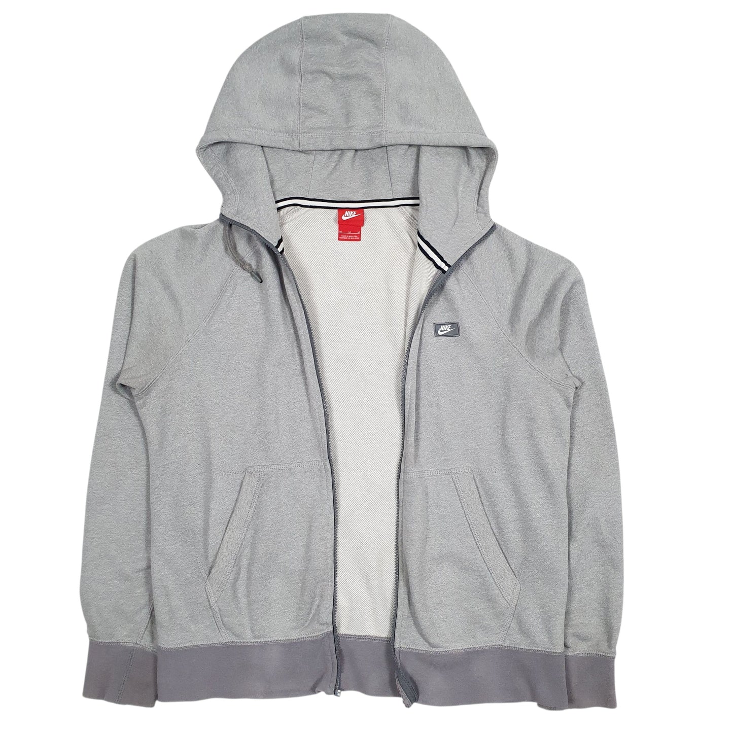 Mens Grey Nike  Full Zip Jumper