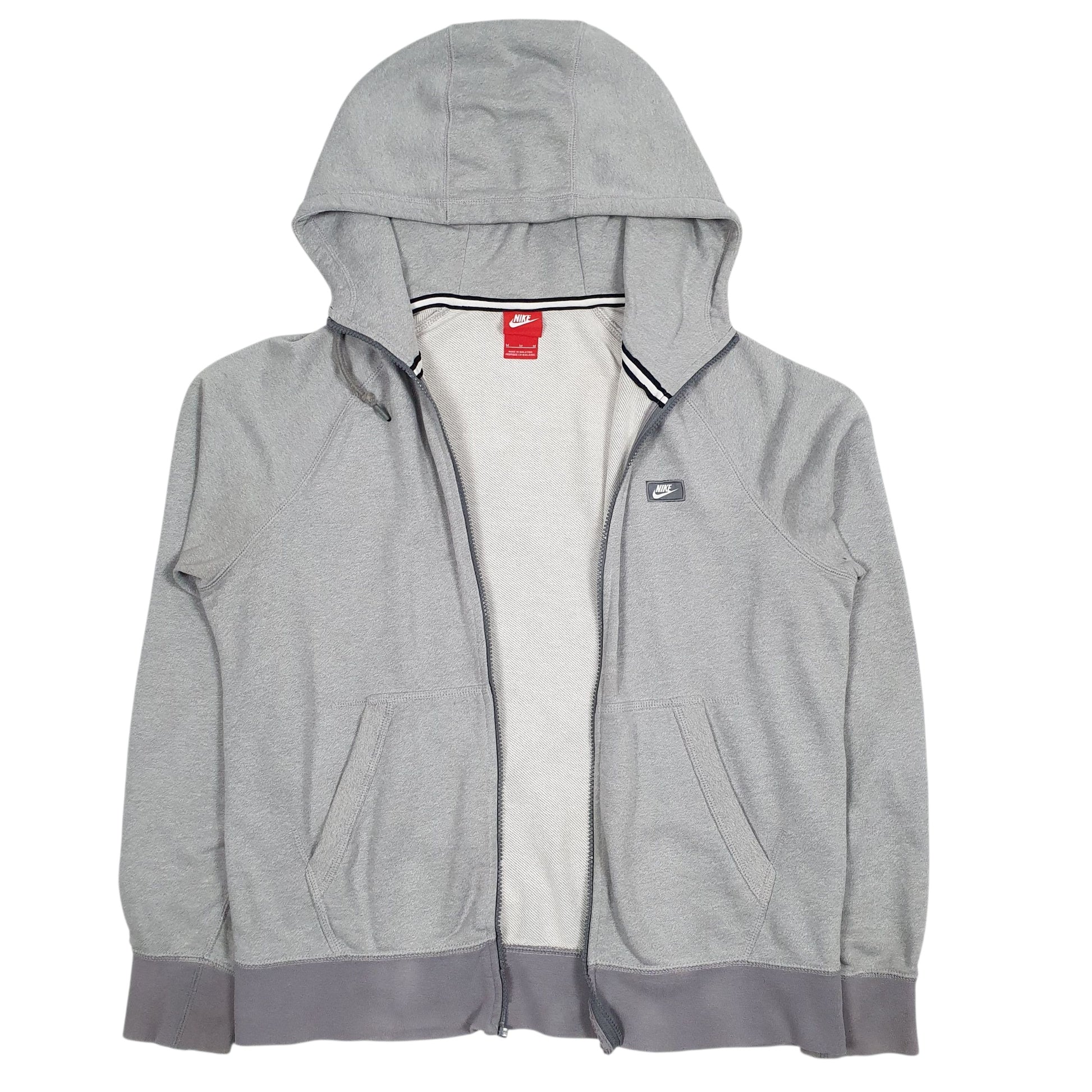 Mens Grey Nike  Full Zip Jumper