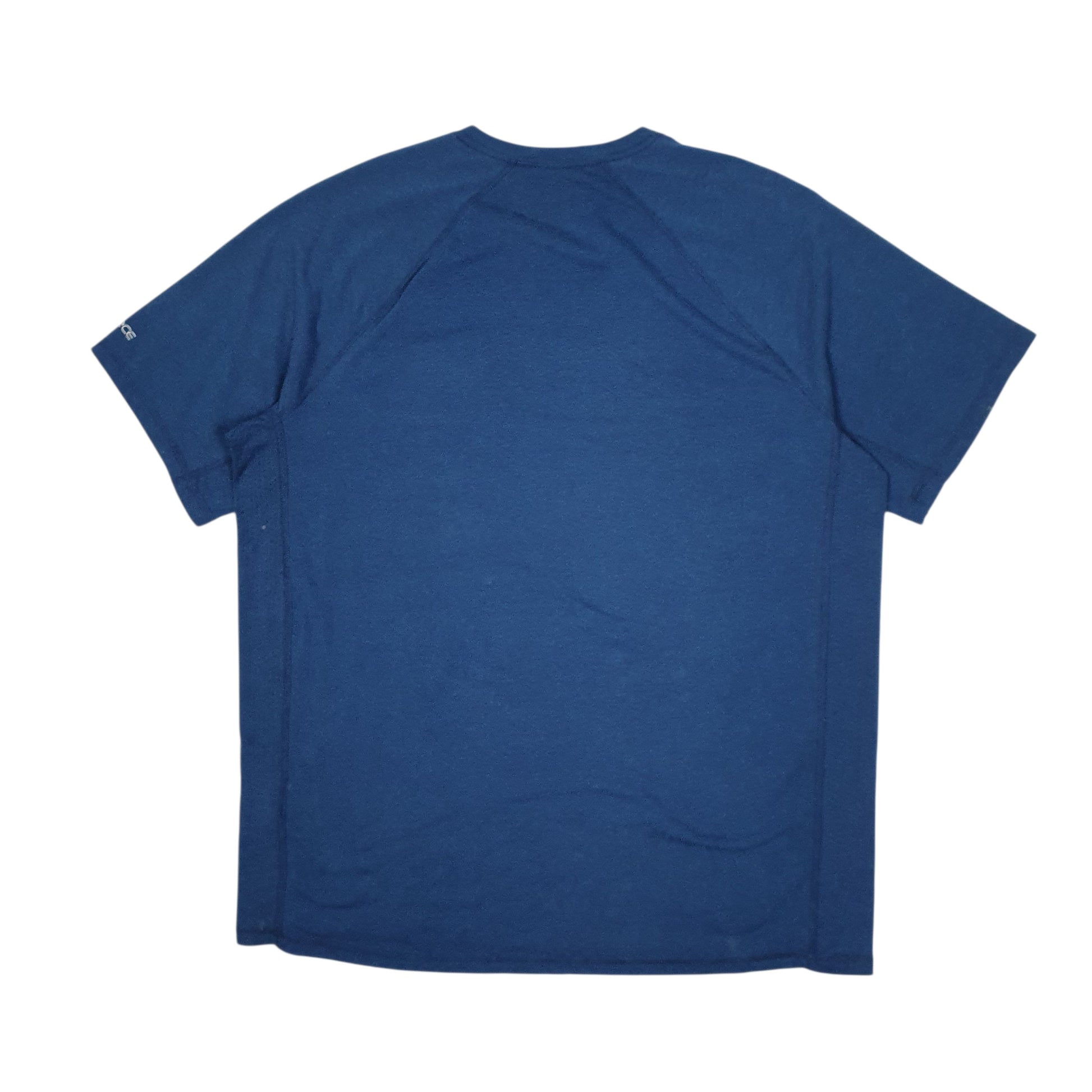 Mens Blue Carhartt Force Activewear  T Shirt