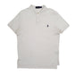 Mens White Polo Ralph Lauren  Short Sleeve Polo Shirt