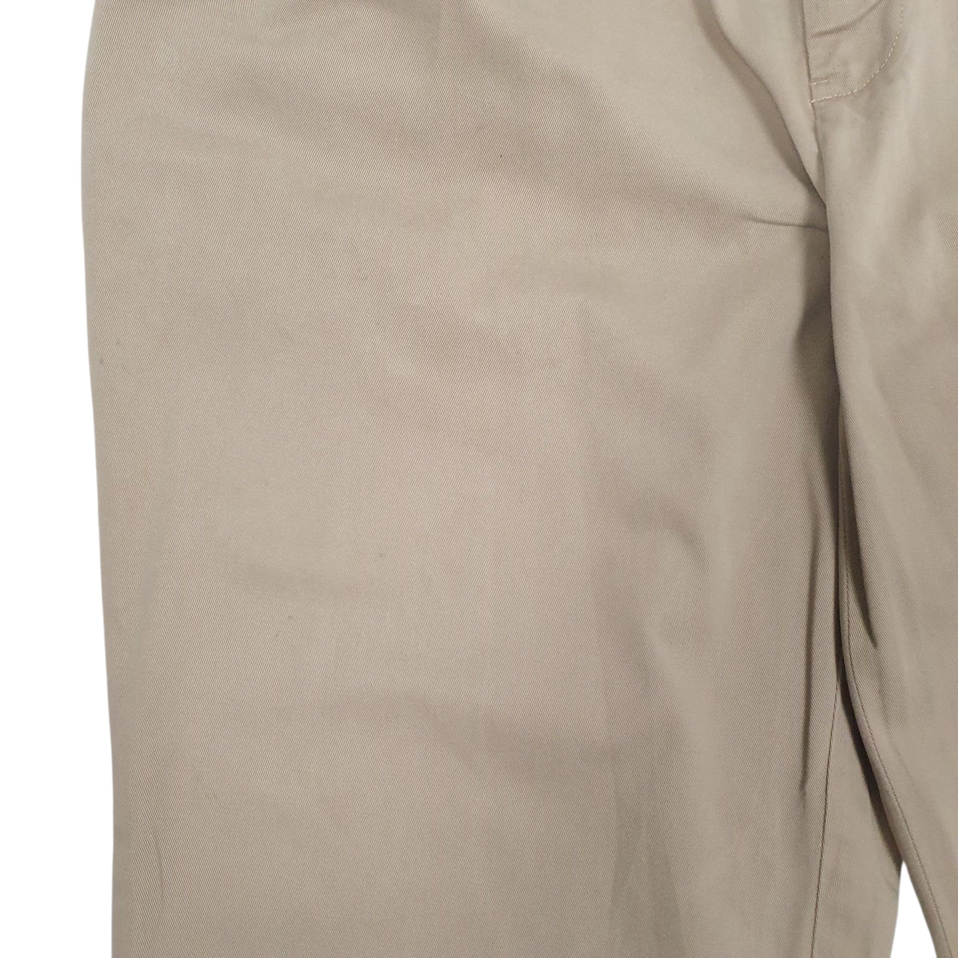 Mens Brown Polo Ralph Lauren Andrew Pant Vintage 90s Pleated  Trousers