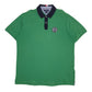 Mens Green Tommy Hilfiger  Short Sleeve Polo Shirt