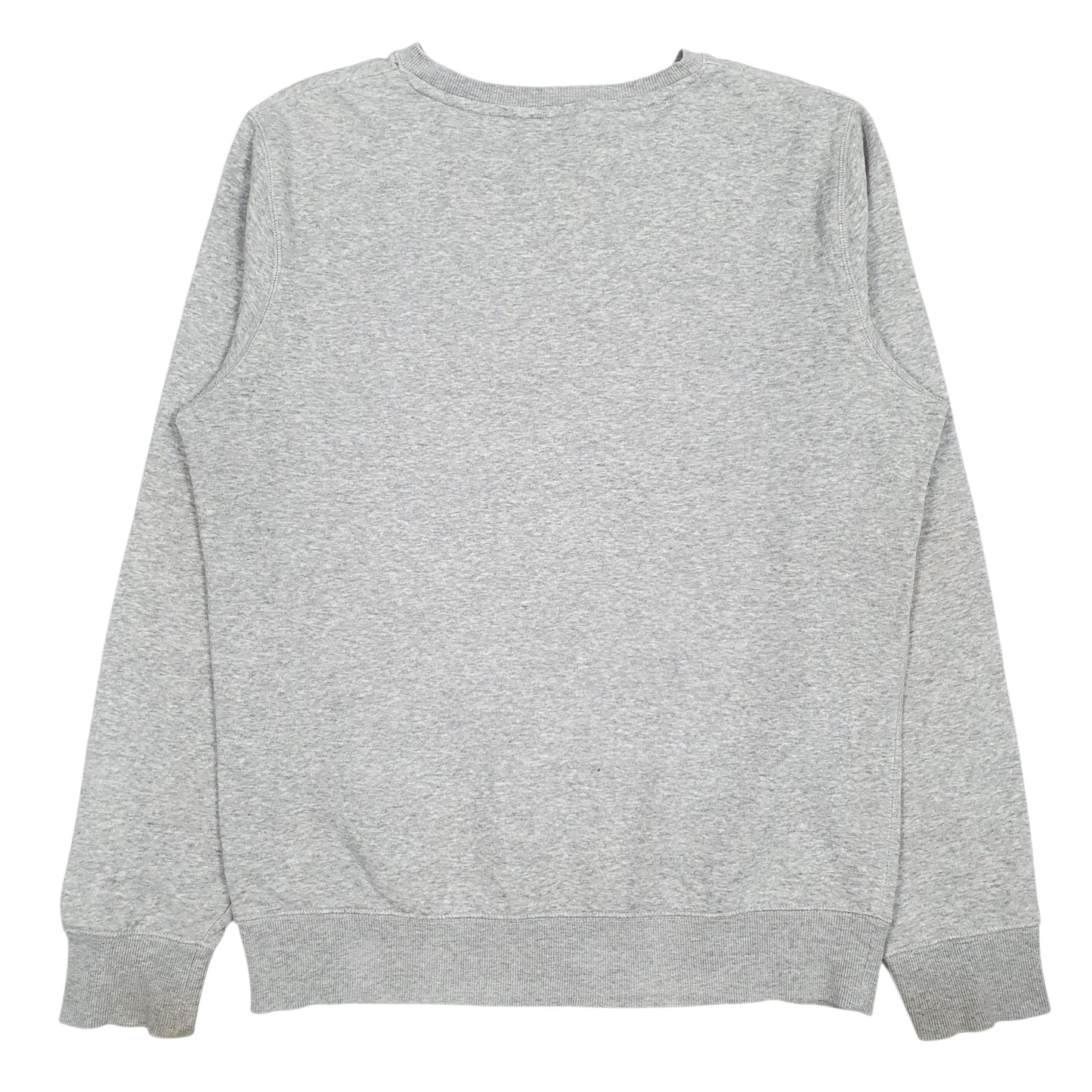 Mens Grey Champion Spellout Crewneck Jumper