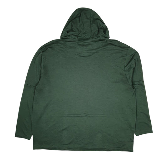 Mens Green Nike Dri Fit Hoodie Jumper
