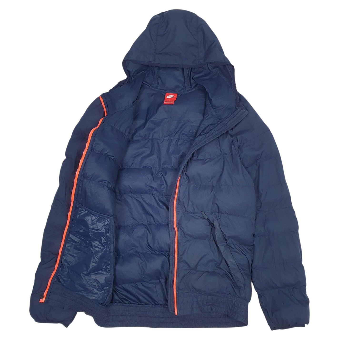 Mens Navy Nike   Coat