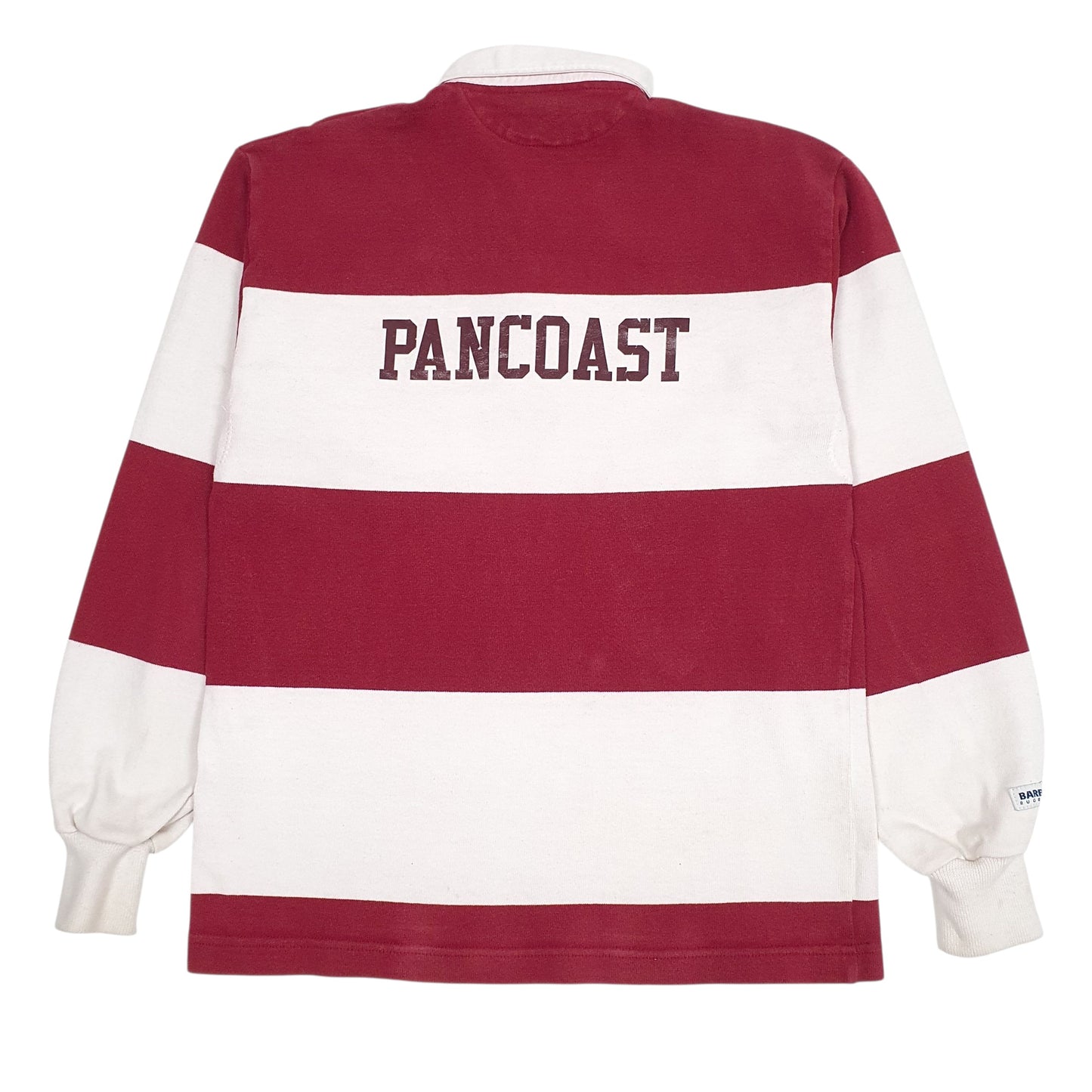 Mens Burgundy Barbarian   Polo Shirt