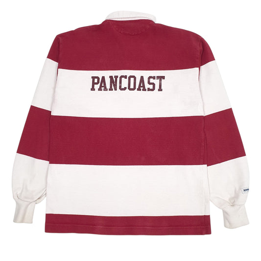 Mens Burgundy Barbarian   Polo Shirt