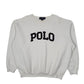 Mens White Ralph Lauren Polo Sport Vintage 90s Crewneck Jumper