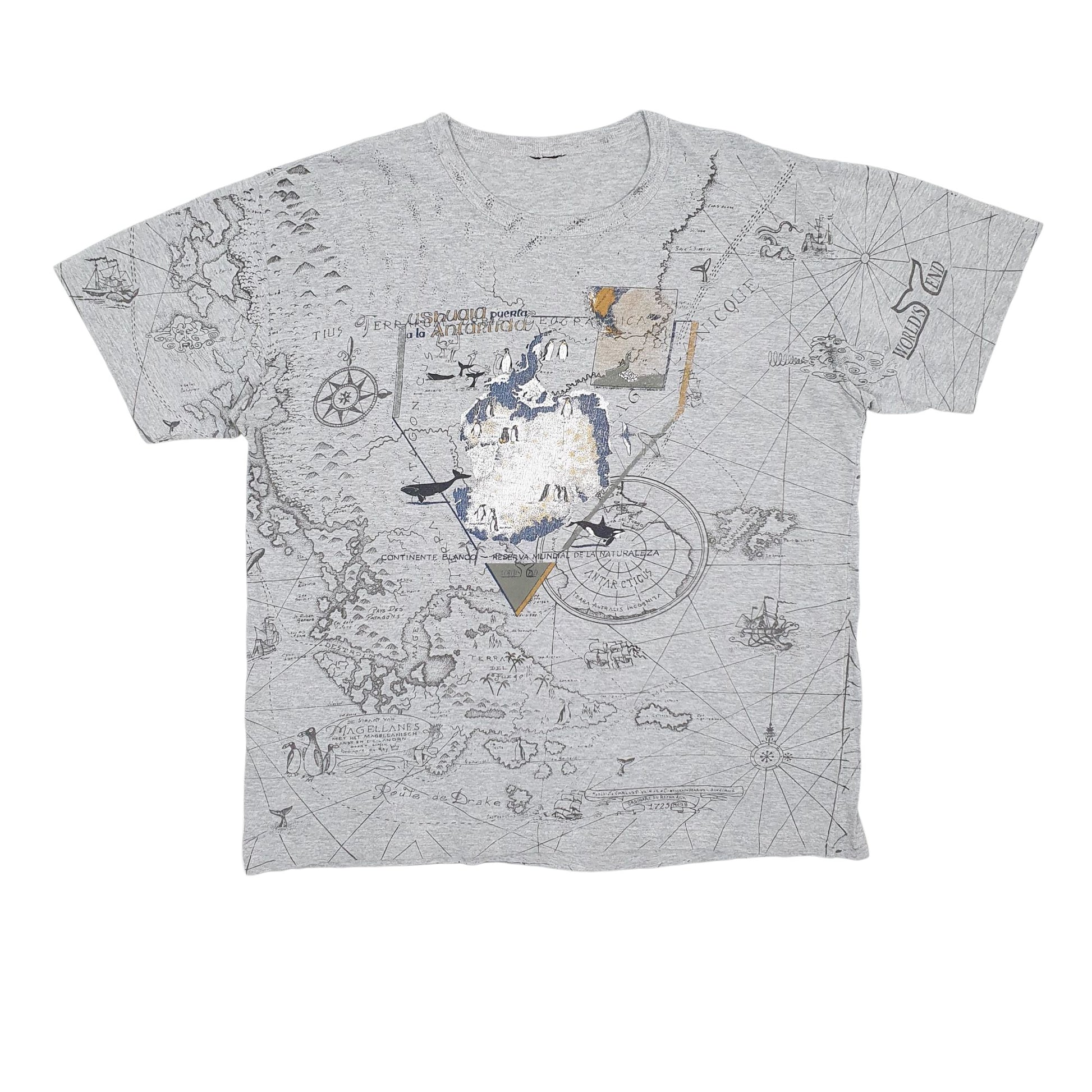 Mens Grey Unbranded  Short Sleeve T Shirt