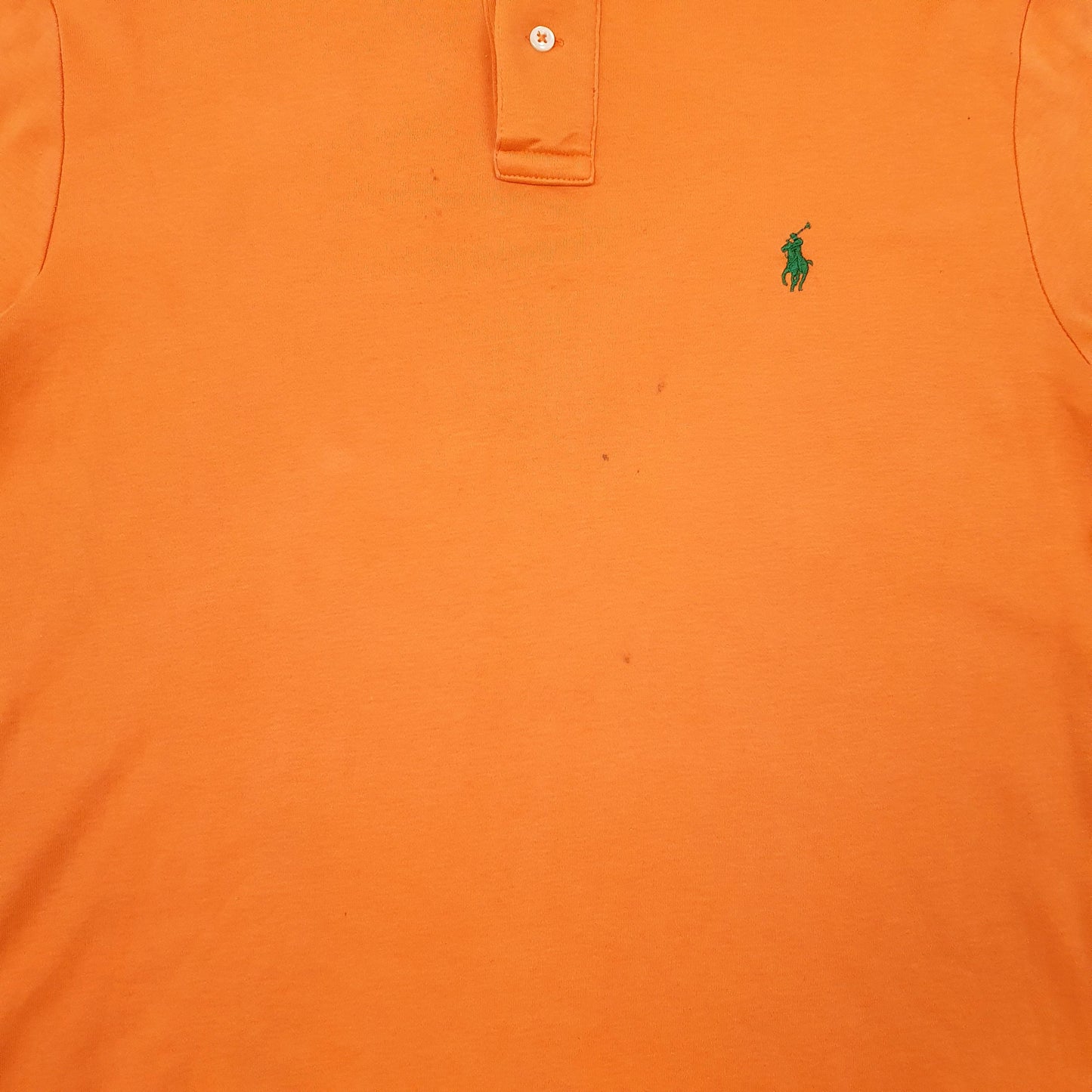 Mens Orange Polo Ralph Lauren   Polo Shirt