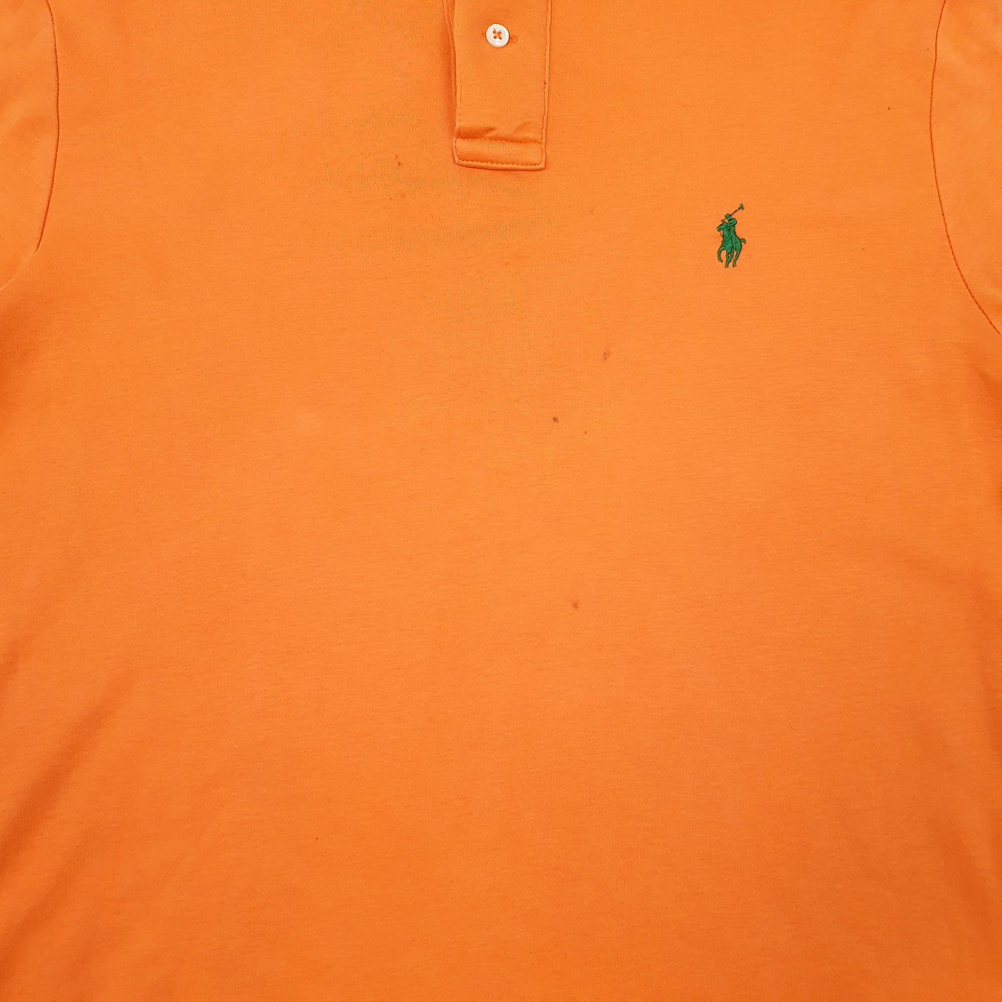 Mens Orange Polo Ralph Lauren   Polo Shirt