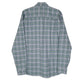 Mens Blue L.L.Bean Canvas  Shirt