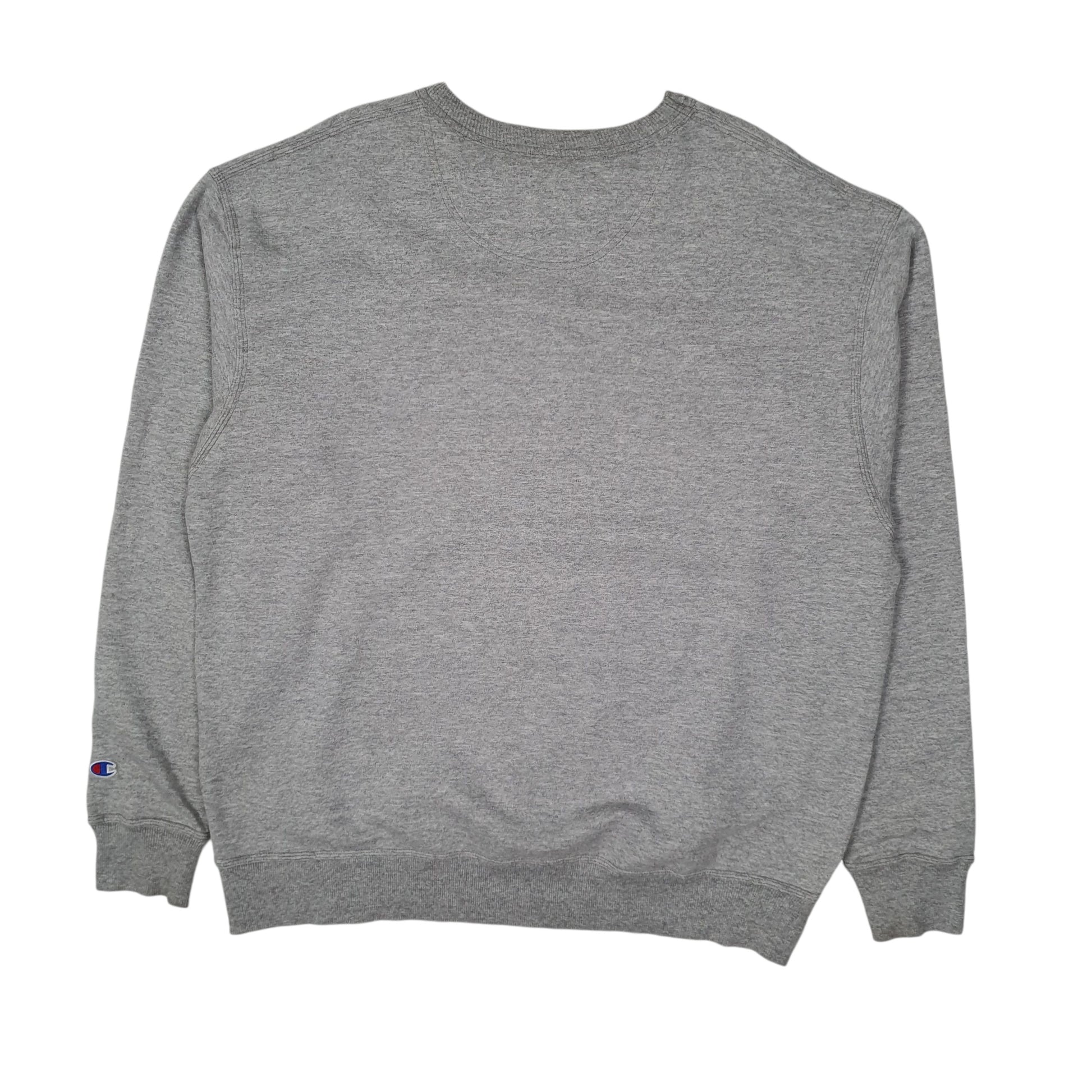 Mens Grey Champion  Crewneck Jumper