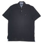 Mens Black Tommy Hilfiger  Short Sleeve Polo Shirt