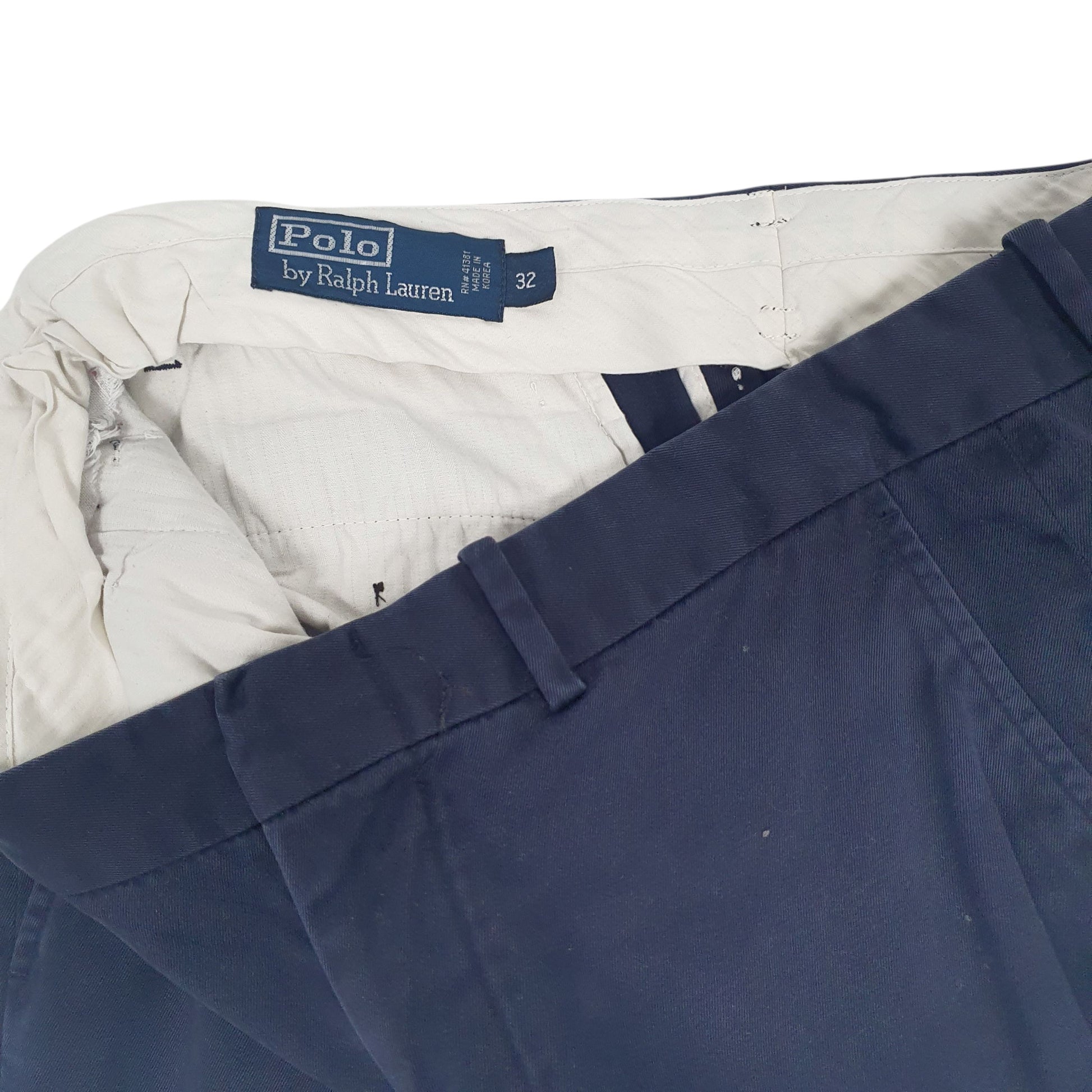 Mens Navy Polo Ralph Lauren Vintage 90s  Trousers