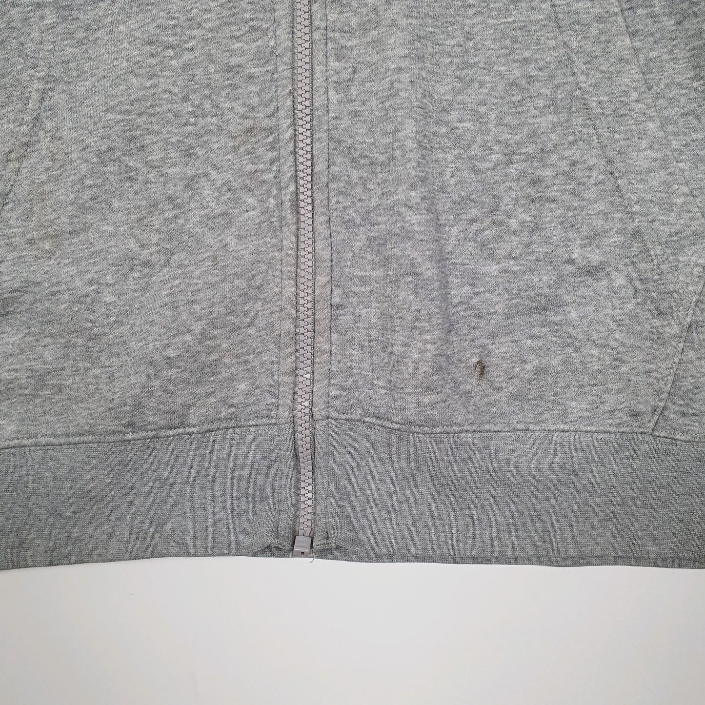 Mens Grey Nike Hoodie Full Zip Jumper