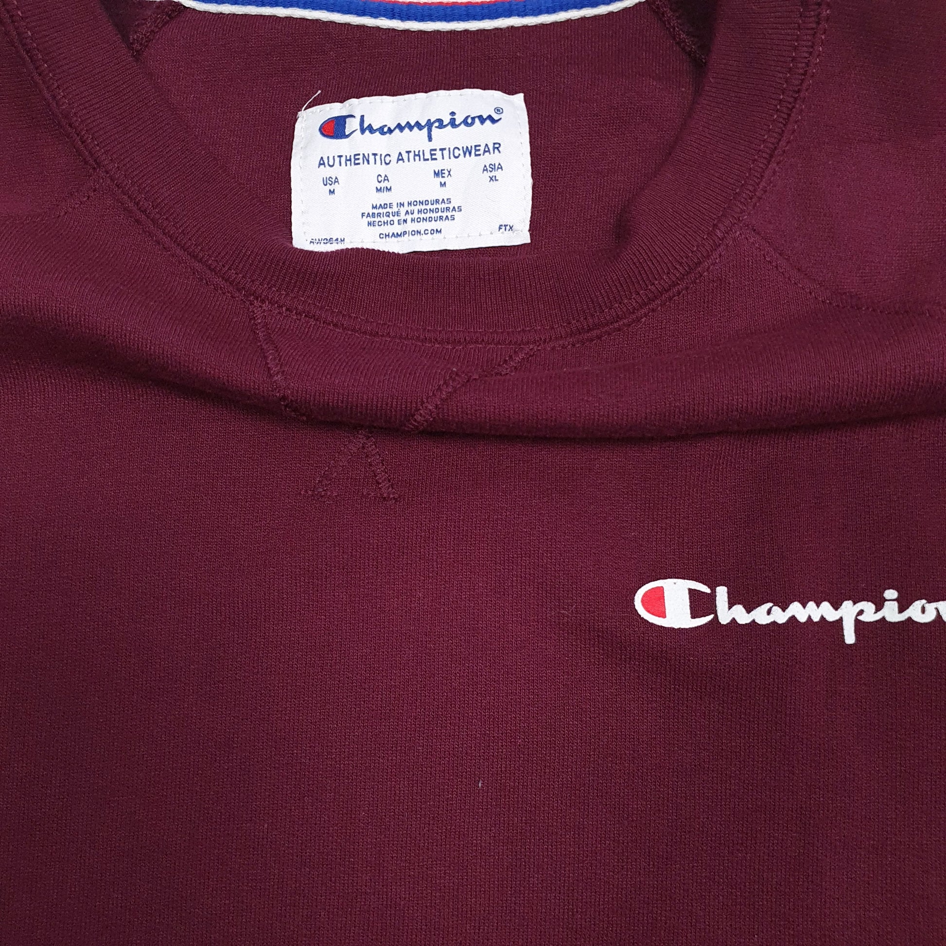 Womens Purple Champion  Crewneck Jumper
